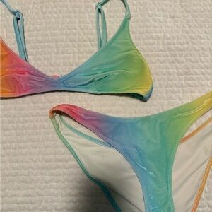 Triangl Swimwear Pastel Rainbow Bikini